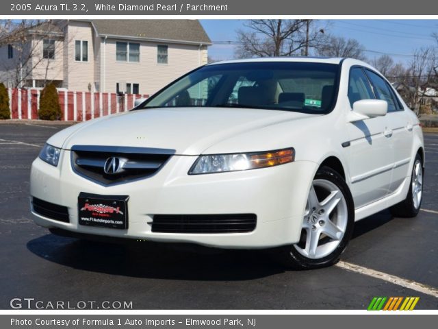 2005 Acura TL 3.2 in White Diamond Pearl