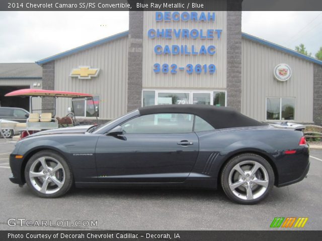 2014 Chevrolet Camaro SS/RS Convertible in Blue Ray Metallic