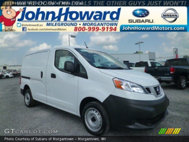 2014 Nissan NV200 SV in Glacier White