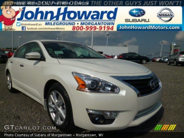 2015 Nissan Altima 2.5 SL in Pearl White