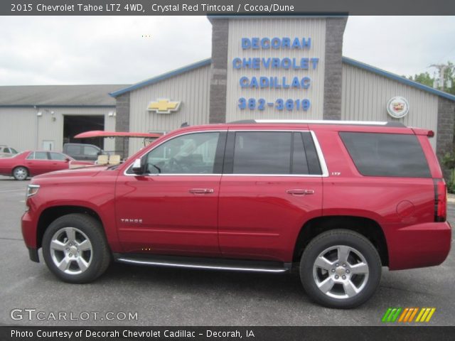 2015 Chevrolet Tahoe LTZ 4WD in Crystal Red Tintcoat