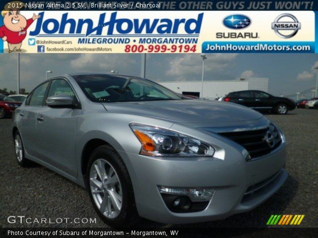 2015 Nissan Altima 2.5 SV in Brilliant Silver