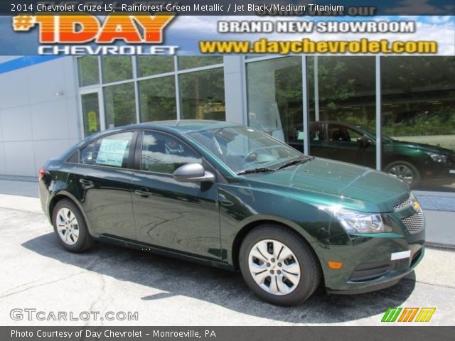 2014 Chevrolet Cruze LS in Rainforest Green Metallic