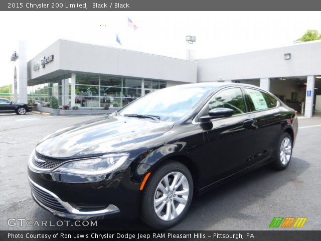 2015 Chrysler 200 Limited in Black