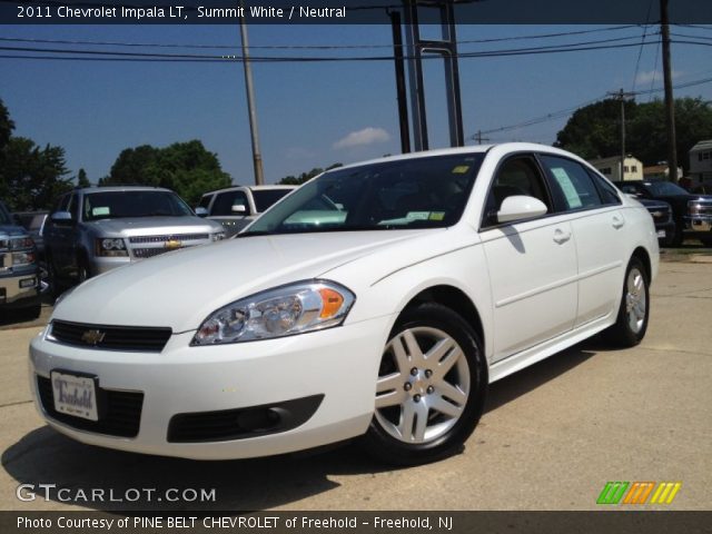 2011 Chevrolet Impala LT in Summit White