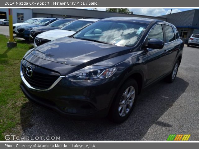 2014 Mazda CX-9 Sport in Meteor Gray Mica