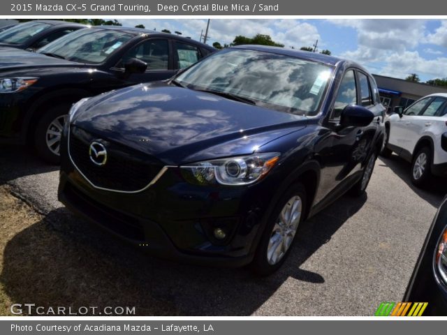 2015 Mazda CX-5 Grand Touring in Deep Crystal Blue Mica