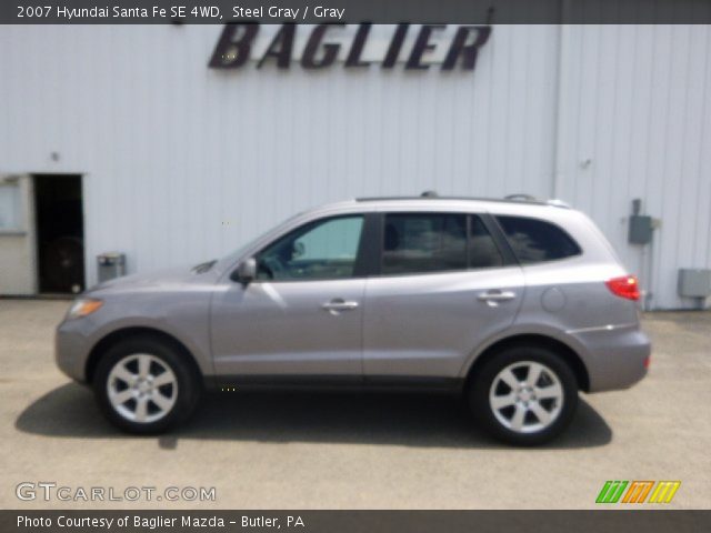 2007 Hyundai Santa Fe SE 4WD in Steel Gray