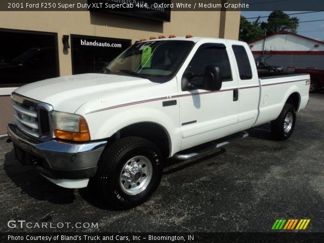 2001 Ford F250 Super Duty XLT SuperCab 4x4 in Oxford White