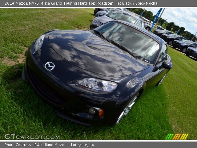 2014 Mazda MX-5 Miata Grand Touring Hard Top Roadster in Jet Black