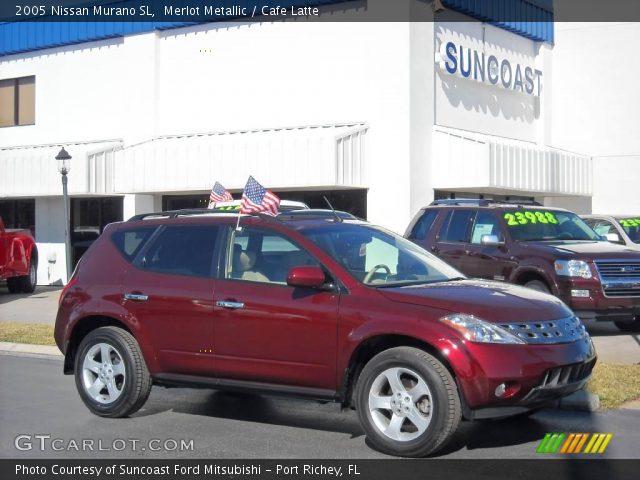 2005 Nissan Murano SL in Merlot Metallic