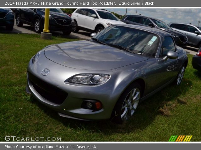2014 Mazda MX-5 Miata Grand Touring Hard Top Roadster in Liquid Silver