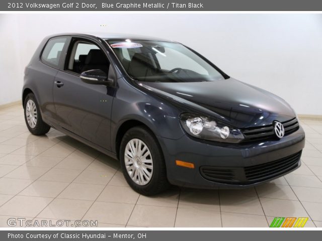 2012 Volkswagen Golf 2 Door in Blue Graphite Metallic