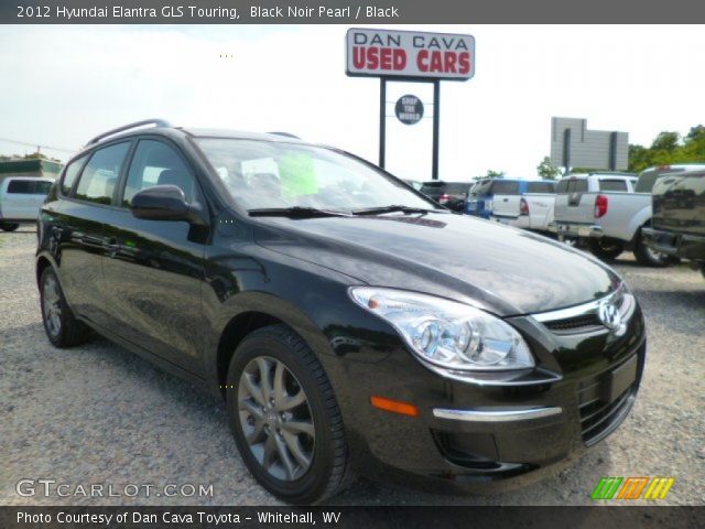 2012 Hyundai Elantra GLS Touring in Black Noir Pearl