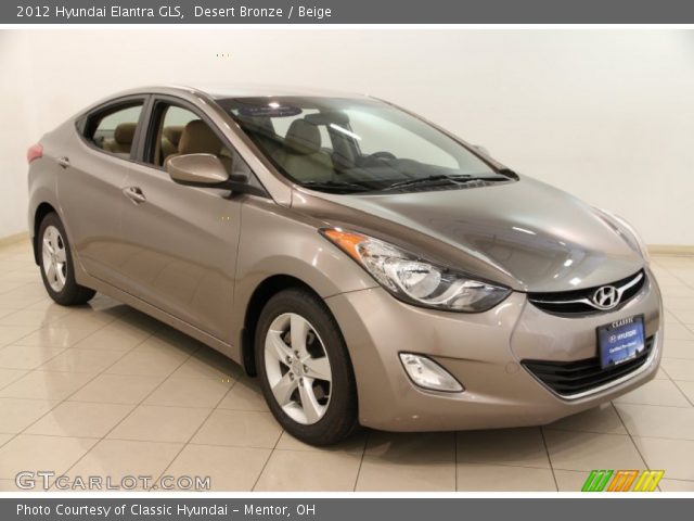 2012 Hyundai Elantra GLS in Desert Bronze