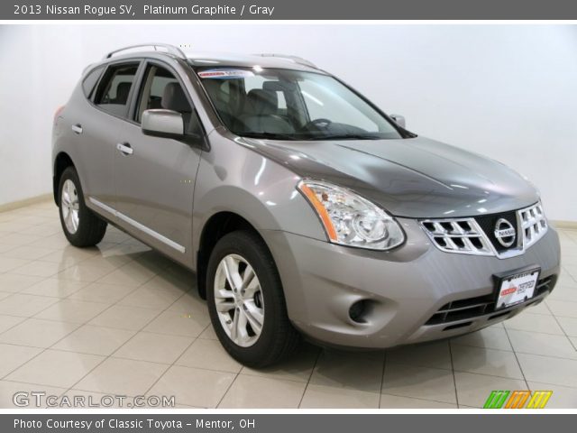 2013 Nissan Rogue SV in Platinum Graphite