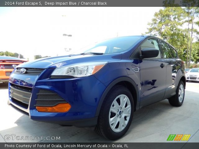 2014 Ford Escape S in Deep Impact Blue