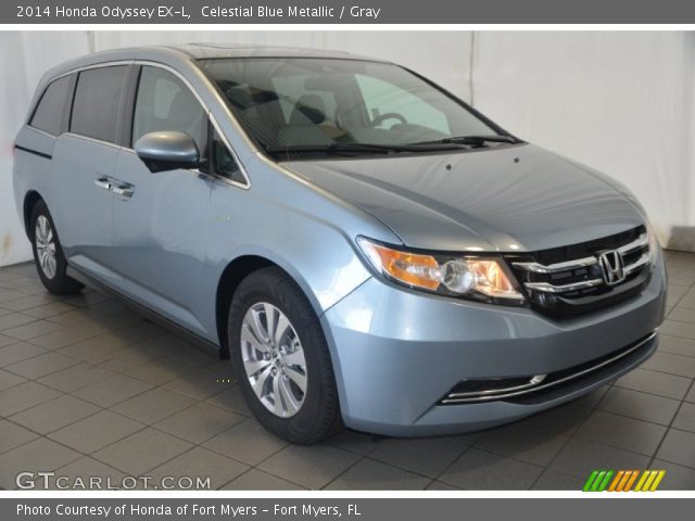 2014 Honda Odyssey EX-L in Celestial Blue Metallic