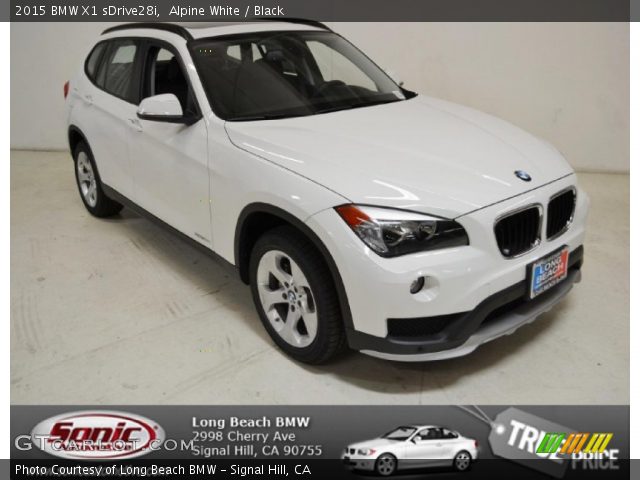 2015 BMW X1 sDrive28i in Alpine White