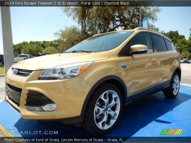 2014 Ford Escape Titanium 2.0L EcoBoost in Karat Gold