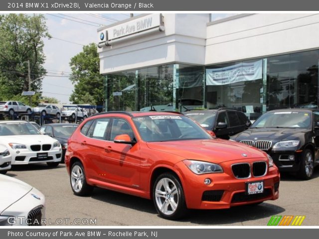 2014 BMW X1 xDrive28i in Valencia Orange