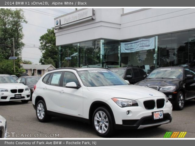 2014 BMW X1 xDrive28i in Alpine White