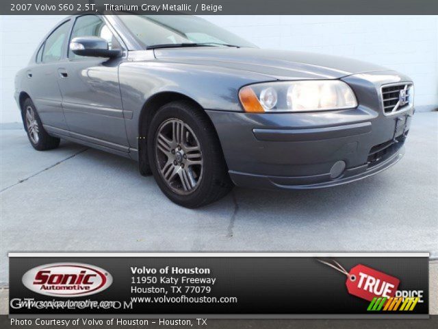 2007 Volvo S60 2.5T in Titanium Gray Metallic