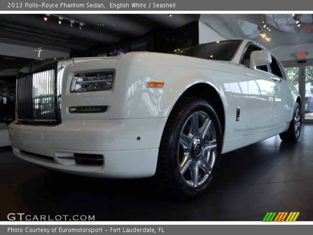 2013 Rolls-Royce Phantom Sedan in English White