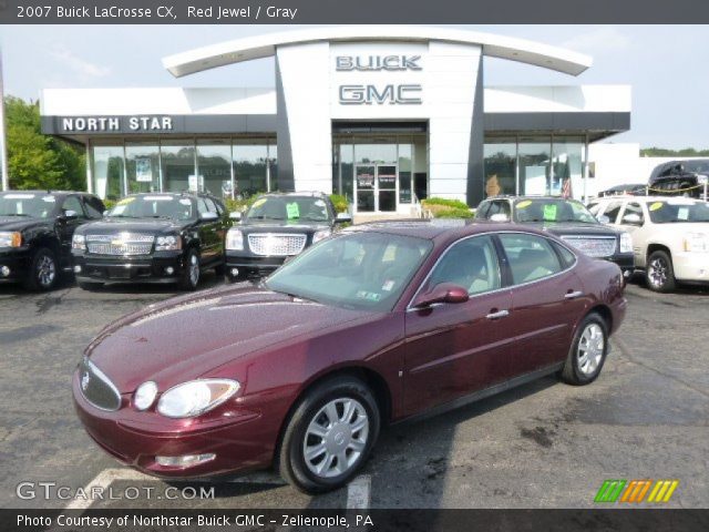 2007 Buick LaCrosse CX in Red Jewel