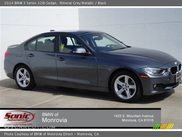 2014 BMW 3 Series 328i Sedan in Mineral Grey Metallic