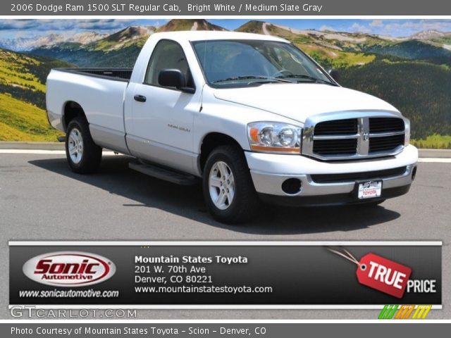 2006 Dodge Ram 1500 SLT Regular Cab in Bright White