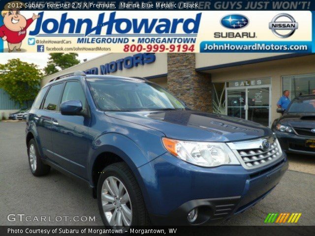 2012 Subaru Forester 2.5 X Premium in Marine Blue Metallic