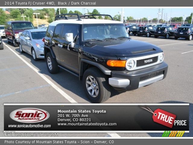 2014 Toyota FJ Cruiser 4WD in Black