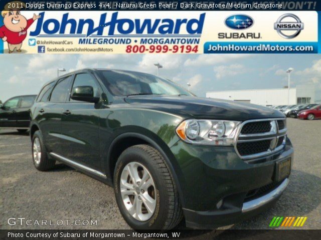 2011 Dodge Durango Express 4x4 in Natural Green Pearl