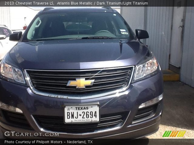 2013 Chevrolet Traverse LS in Atlantis Blue Metallic