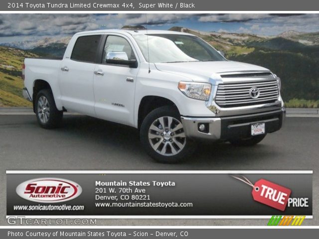 2014 Toyota Tundra Limited Crewmax 4x4 in Super White