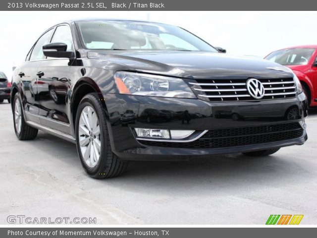 2013 Volkswagen Passat 2.5L SEL in Black