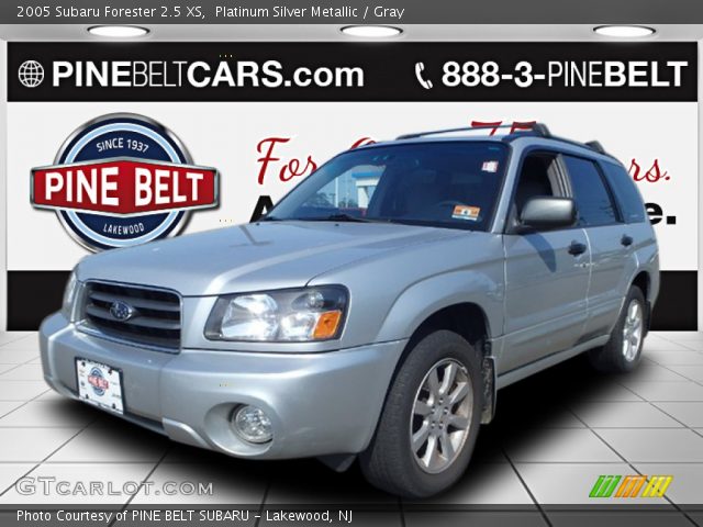 2005 Subaru Forester 2.5 XS in Platinum Silver Metallic