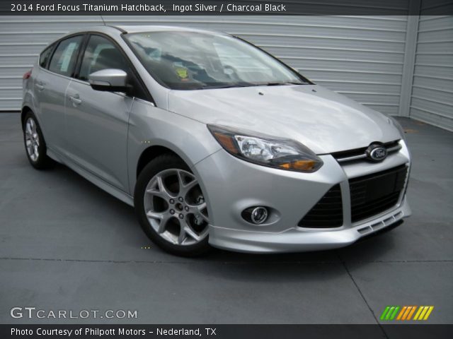 2014 Ford Focus Titanium Hatchback in Ingot Silver