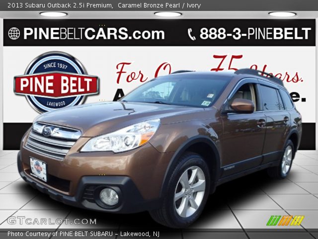 2013 Subaru Outback 2.5i Premium in Caramel Bronze Pearl