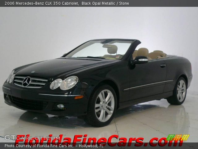 2006 Mercedes-Benz CLK 350 Cabriolet in Black Opal Metallic