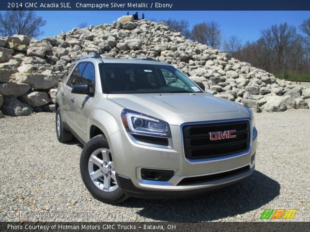 2014 GMC Acadia SLE in Champagne Silver Metallic