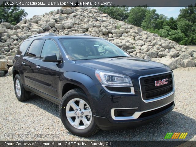 2015 GMC Acadia SLE in Dark Sapphire Blue Metallic