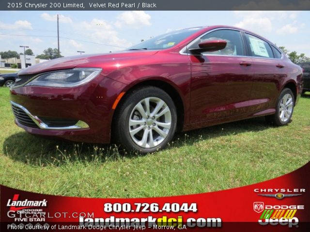 2015 Chrysler 200 Limited in Velvet Red Pearl