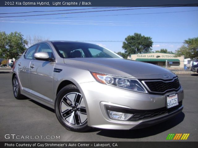 2012 Kia Optima Hybrid in Light Graphite