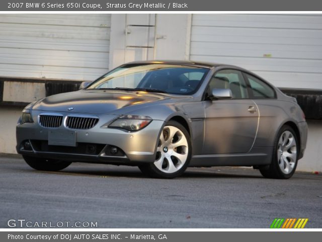 2007 BMW 6 Series 650i Coupe in Stratus Grey Metallic