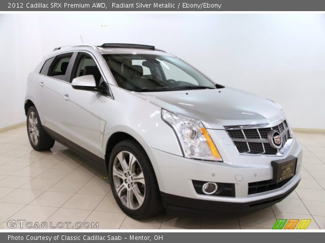 2012 Cadillac SRX Premium AWD in Radiant Silver Metallic