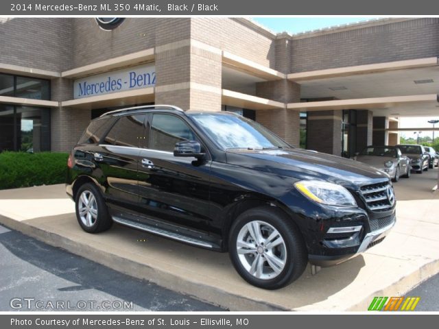 2014 Mercedes-Benz ML 350 4Matic in Black