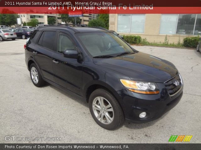 2011 Hyundai Santa Fe Limited AWD in Mineral Gray