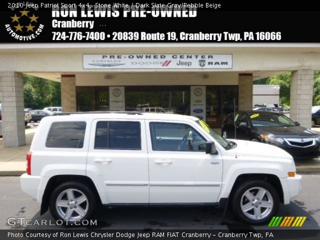 2010 Jeep Patriot Sport 4x4 in Stone White
